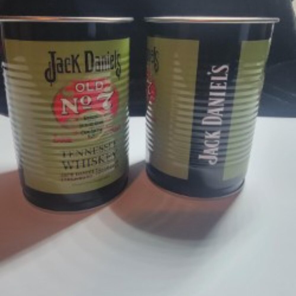 Jack Daniel’s Legacy Tin Cups • Set of 2 • Barware Collectibles - Picture 2 of 5